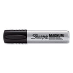 Magnum Permanent Marker, Broad Chisel Tip, Black, Dozen