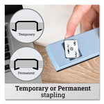 747 Classic Full Strip Stapler, 30-Sheet Capacity, Sky Blue