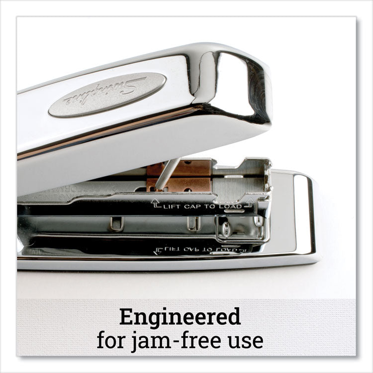 747 Business Full Strip Desk Stapler, 30-Sheet Capacity, Polished Chrome