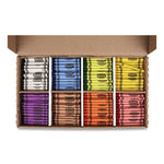 Classpack Regular Crayons, 8 Colors, 800/box