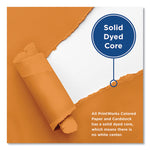 Color Paper, 24 lb Text Weight, 8.5 x 11, Orange, 500/Ream