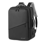 SaharaCase Multi-Compartment 16" Nylon Laptop Bag, Black (LT00099)