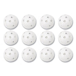 Plastic Baseballs, 9" Diameter, White, 12/set