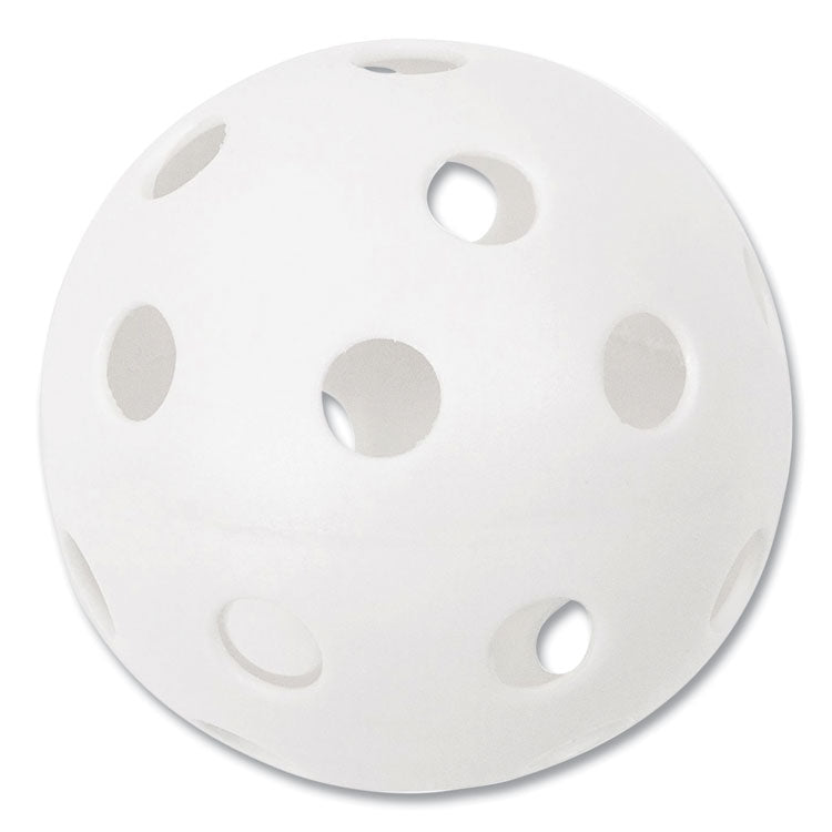 Plastic Baseballs, 9" Diameter, White, 12/set