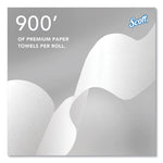 Pro Hard Roll Paper Towels with Absorbency Pockets, for Scott Pro Dispenser, Green Core Only, 1-Ply, 7.5" x 900 ft,6 Rolls/CT