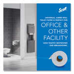 Essential JRT Jumbo Roll Bathroom Tissue, Septic Safe, 2-Ply, White, 3.55" x 1,000 ft, 12 Rolls/Carton