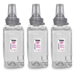 GOJO Antibacterial Foaming Hand Soap Refill for ADX-12 Dispenser, Plum Scent, 1250 mL, 3/Carton (8812-03)