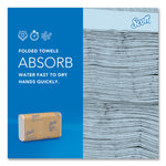 Essential Multi-Fold Towels, Standard Tier, Absorbency Pockets, 1-Ply, 9.2 x 9.4, White, 250/Pack, 16 Packs/Carton