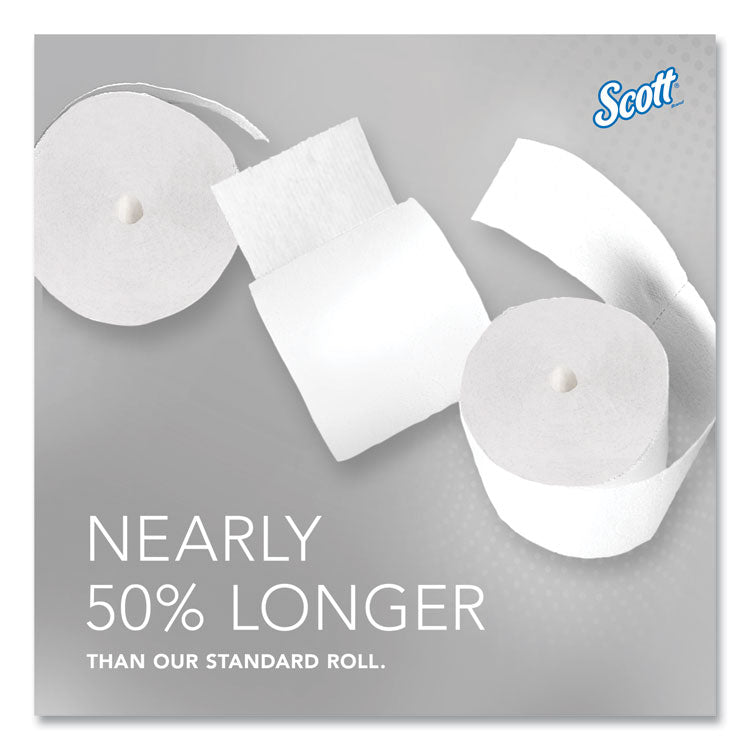 Essential Coreless SRB Bathroom Tissue, Septic Safe, 2-Ply, White, 1,000 Sheets/Roll, 36 Rolls/Carton