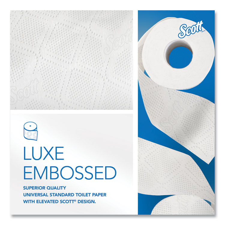 Essential 100% Recycled Fiber SRB Bathroom Tissue, Septic Safe, 2-Ply, White, 473 Sheets/Roll, 80 Rolls/Carton