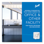 Essential Standard Roll Bathroom Tissue for Business, Septic Safe, Convenience Carton, 2-Ply, White, 550/Roll, 20 Rolls/CT