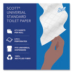 Essential 100% Recycled Fiber SRB Bathroom Tissue, Septic Safe, 2-Ply, White, 473 Sheets/Roll, 80 Rolls/Carton