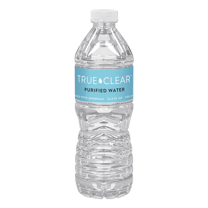 True Clear Purified Water, 16.9 oz., 24 Bottles/Carton (TCLTRC05L24CT)