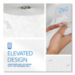 Pro Hard Roll Paper Towels with Elevated Scott Design for Scott Pro Dispenser, Gray Core Only, 1-Ply, 1,150 ft, 6 Rolls/CT