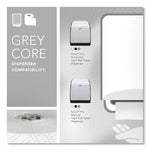 Pro Hard Roll Paper Towels with Elevated Scott Design for Scott Pro Dispenser, Gray Core Only, 1-Ply, 1,150 ft, 6 Rolls/CT