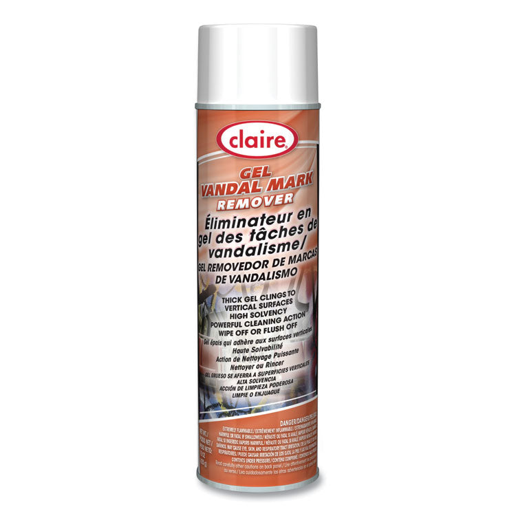 Gel Vandal Mark Remover, 15 oz Aerosol Spray, Dozen
