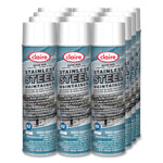 Stainless Steel Maintainer, Lemon Scent, 16 oz Aerosol Spray, Dozen