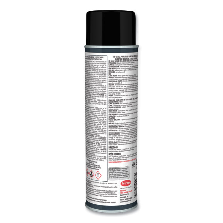 All Purpose Dry Lubricant and Release Agent, 12 oz, Dozen