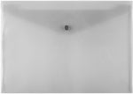 JAM Paper Premium Plastic Document File, Letter, Gray, 3/Pack (218S0SMX3)