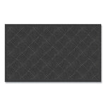 Ecomat Crosshatch Entry Mat, 36 x 60, Charcoal