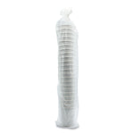 Paper Hot Cups, Double-Walled, 8 oz, White, 25/Pack