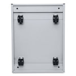 File Pedestal With Full-Length Pull, Left Or Right, 2 Legal/letter-Size File Drawers, Light Gray, 14.96" X 19.29" X 27.75"