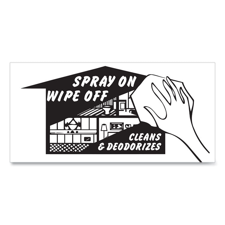 Crazy Clean All Purpose Cleaner, Floral Scent, 19 oz Aerosol Spray, Dozen