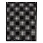 Medium General Purpose Perforated Panels for Tailor and Landmark Series Containers, 20.72" x 0.5" x 27.95", Black, 4/Carton