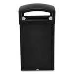 Large General Purpose Perforated Panels for Tailor and Landmark Series Containers, 20.72" x 0.5" x 34.33", Black, 4/Carton