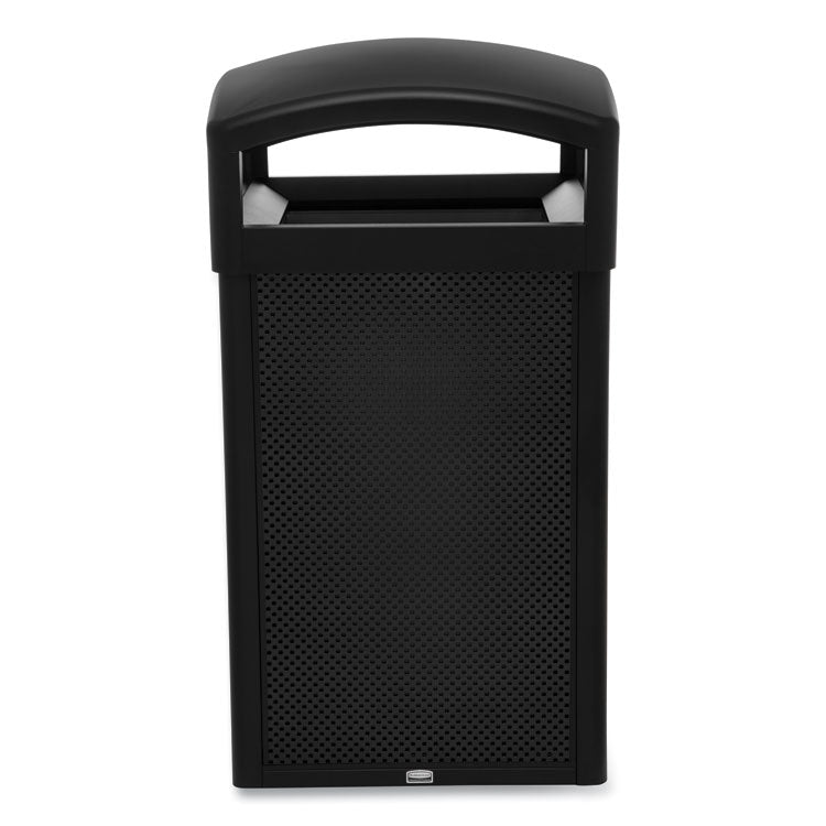 Large General Purpose Perforated Panels for Tailor and Landmark Series Containers, 20.72" x 0.5" x 34.33", Black, 4/Carton