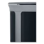 ENHANCE Series Waste Receptacle, 23 gal, Metal, Pearl Gray/Umbra Gray