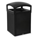 Medium General Purpose Perforated Panels for Tailor and Landmark Series Containers, 20.72" x 0.5" x 27.95", Black, 4/Carton