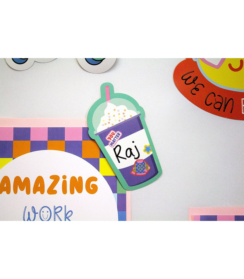 Carson Dellosa Education We Stick Together Cups & Water Bottles Cut-Outs, 36 Peices (CDP120651)