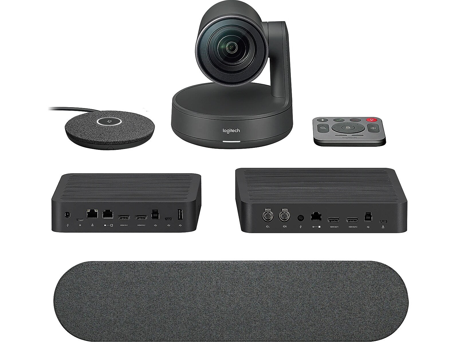 Logitech Rally Medium Room Solution, Black (TAPRALGGLCTL2)