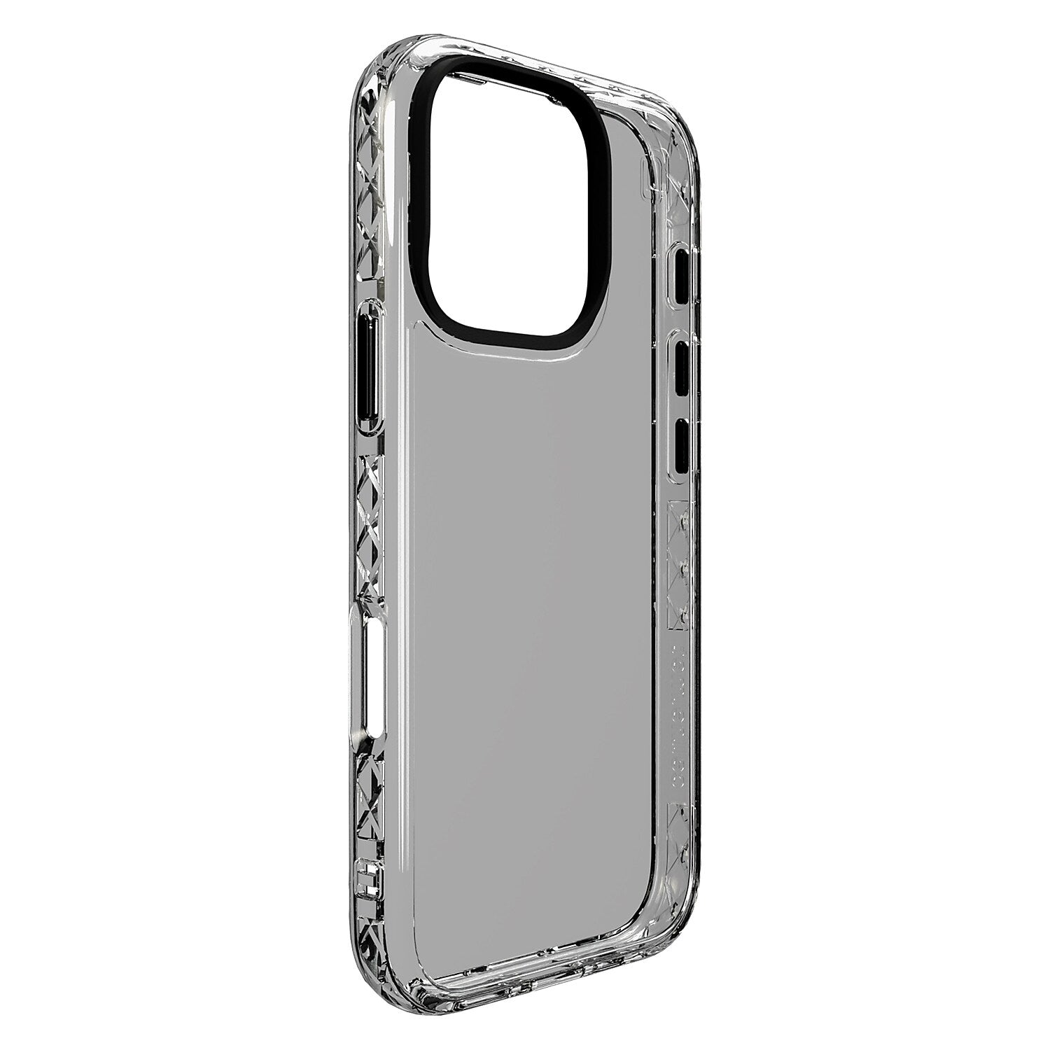 cellhelmet Altitude X Series Phone Case for iPhone 16 Pro, Shock Absorbing, Crystal Clear (CA-106-CC)