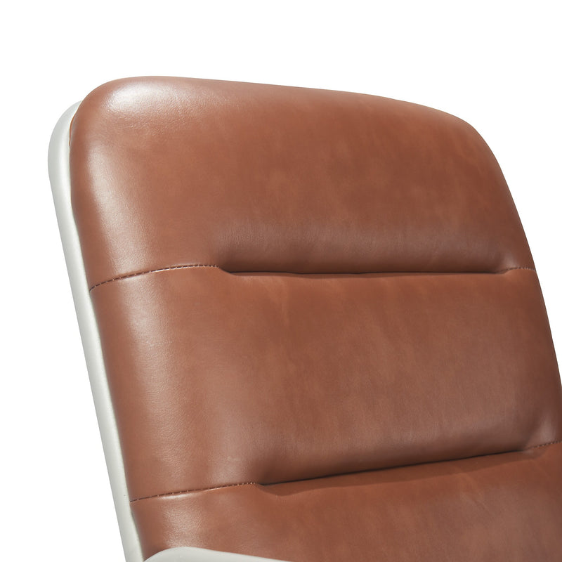 Finch Franklin Bonded Leather Computer and Desk Chair, Camel (CHR10060B)