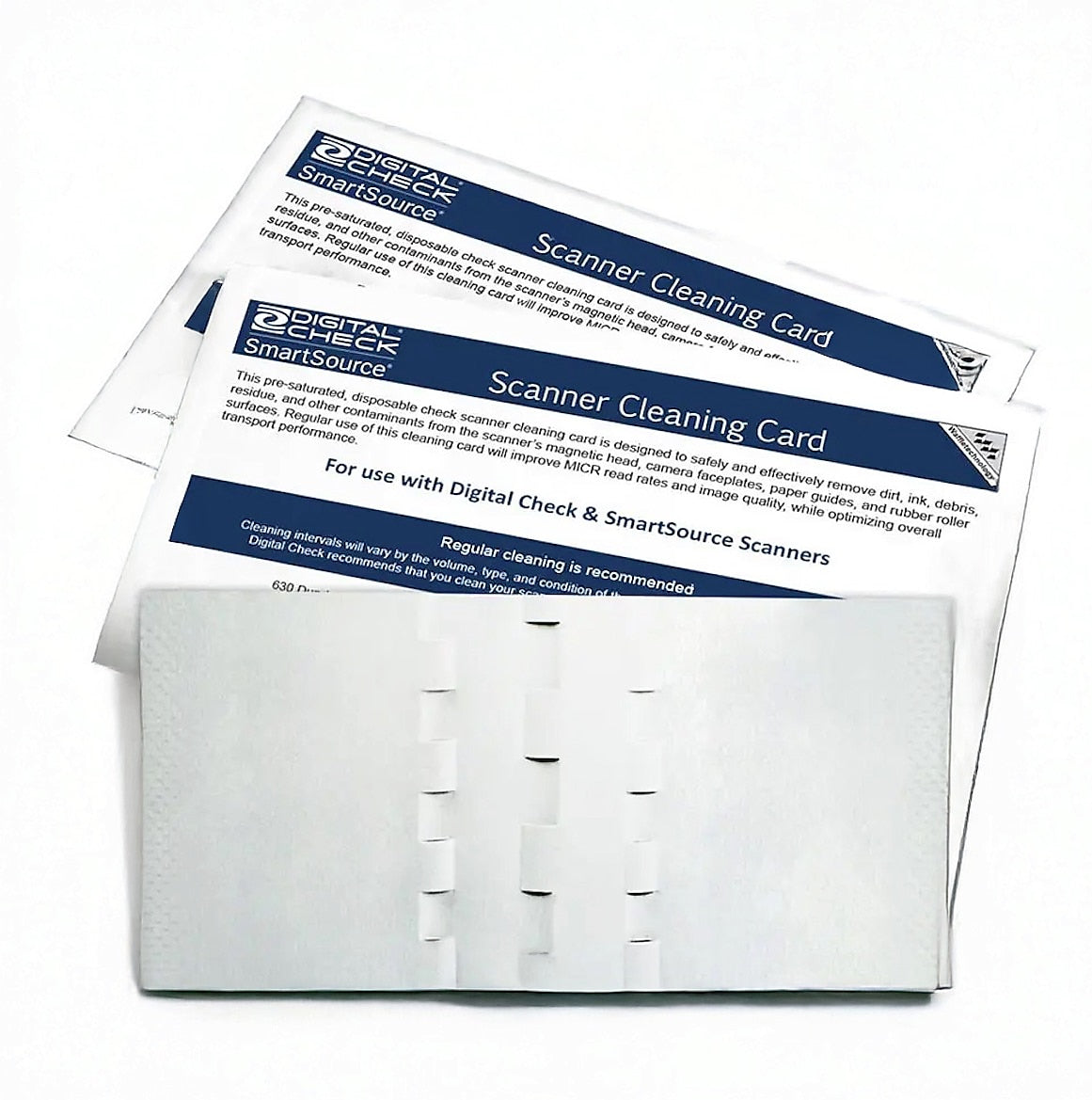 Digital Check Cleaning Cards with Waffletechnology, 15/Box (KWDCC-CS1B15WS)