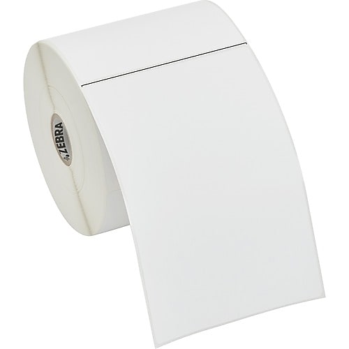 Zebra Z-Perform 2000T Thermal Transfer Label Paper, 4" x 6", White, 460 Labels/Roll, 6/Pack (10005853)