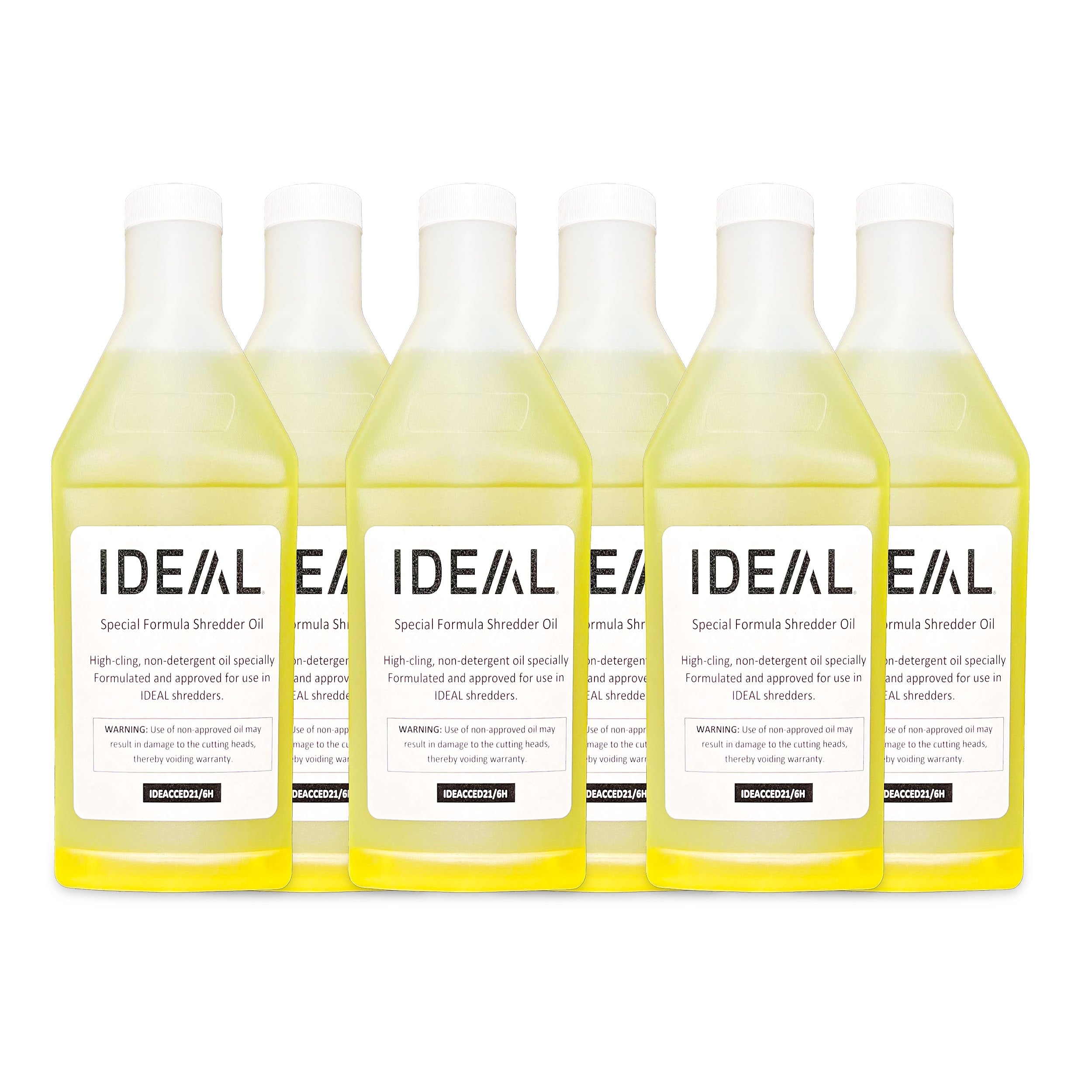 IDEAL Special Lubricating Shredder Oil, 32 oz., 6/Pack (IDEACCED21/6H)