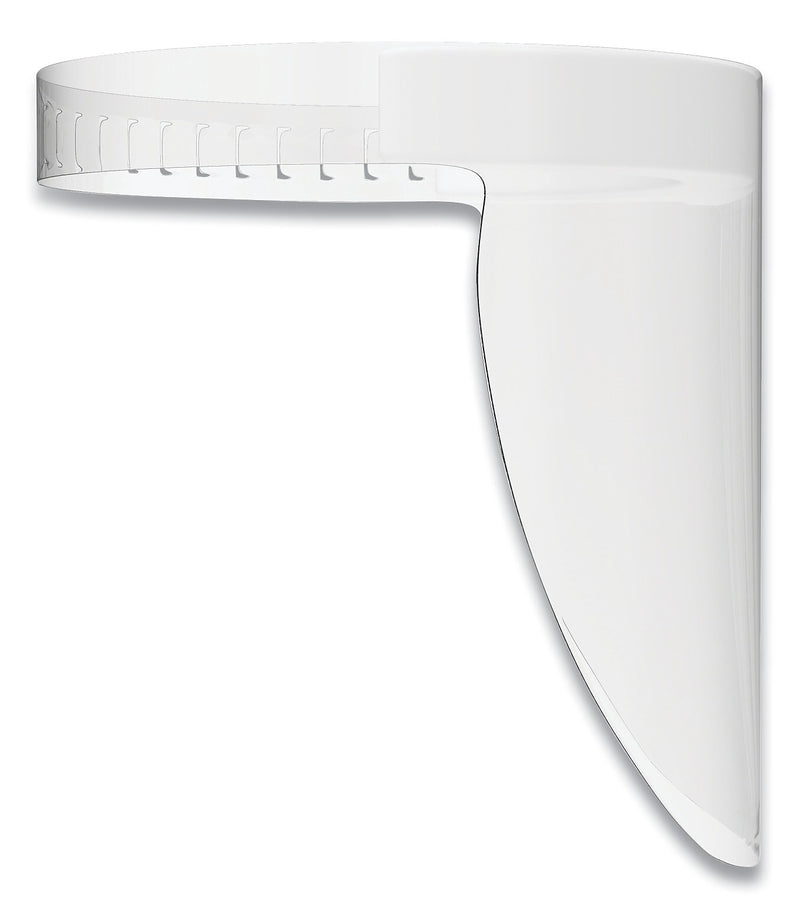 Deflecto Disposable Face Shield, 13 X 10, One Size Fits All, Clear, 100/Carton (DEFPFMD100F)