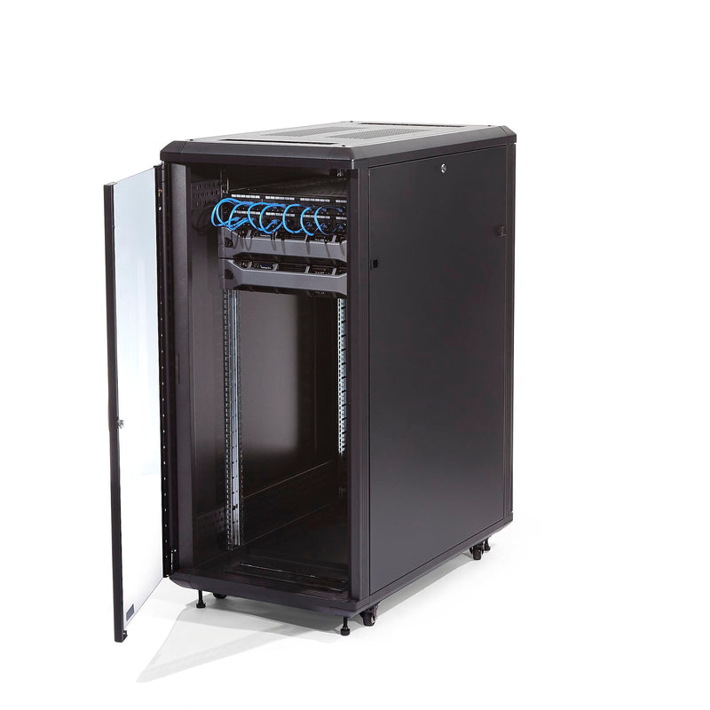StarTech 32U Rack Mount Server Cabinet Enclosure (RK3236BKF)