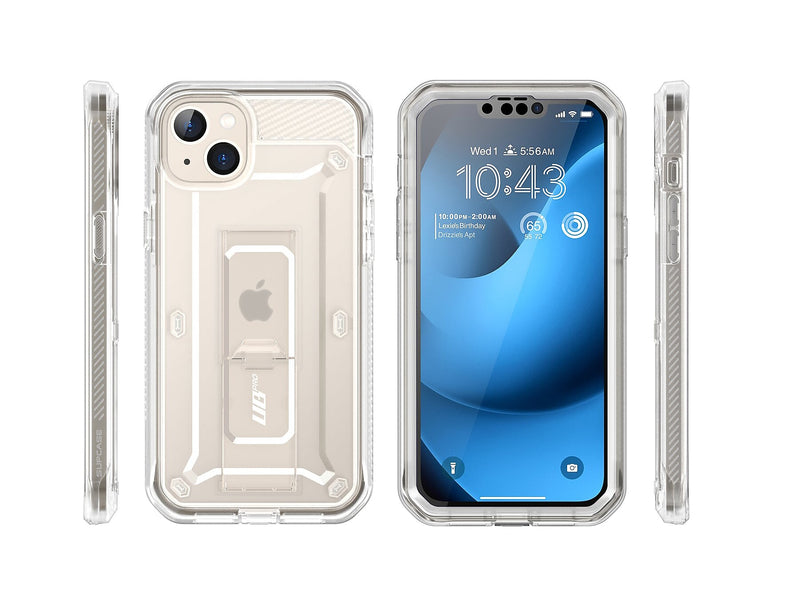 SUPCASE Unicorn Beetle PRO Clear Rugged Case for iPhone 14 Plus (SUP-iPhone2022-6.7-UBPro-SP-Clear)