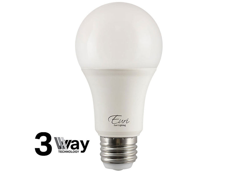 Viribright 4/8/12-Watts Daylight 3-Way LED General-Purpose Bulb, 6/Box (450104-ES)