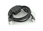 Zebra Male/Male Standard Power Cord for 4-Slot Ethernet Cradle, Black (CBL-DC-381A1-01)
