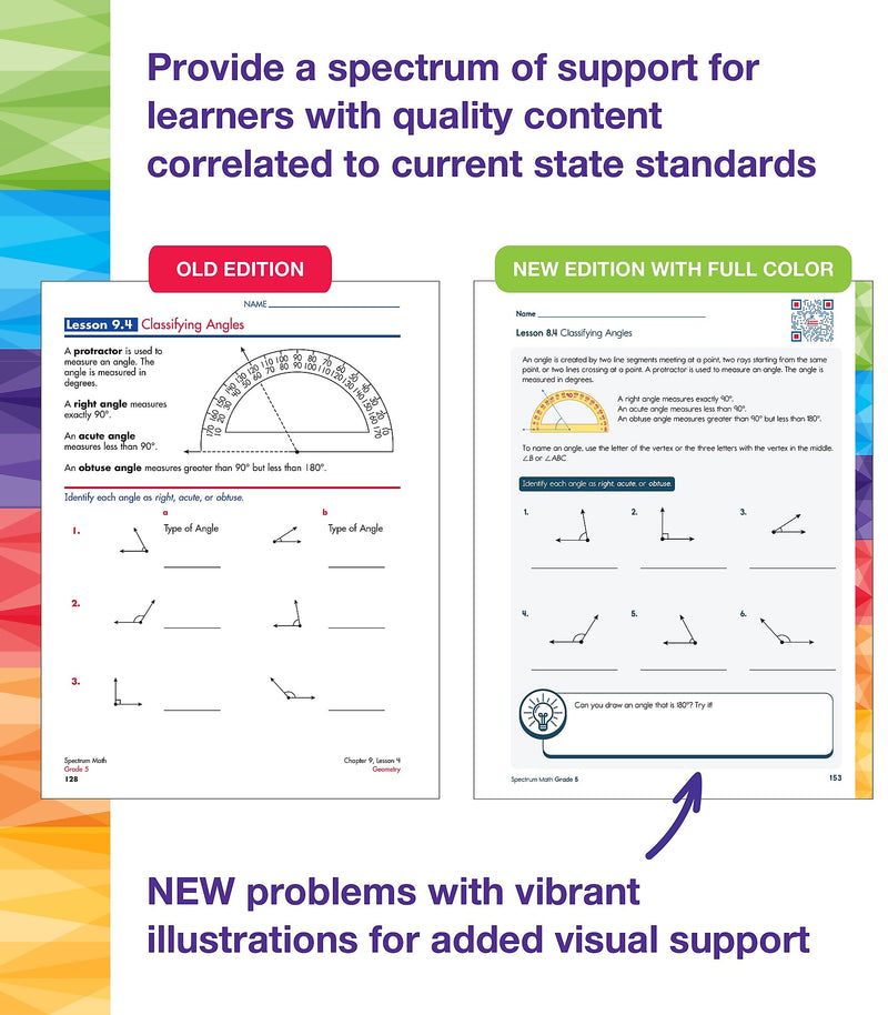 Carson-Dellosa Spectrum Math Workbook, Grade 5