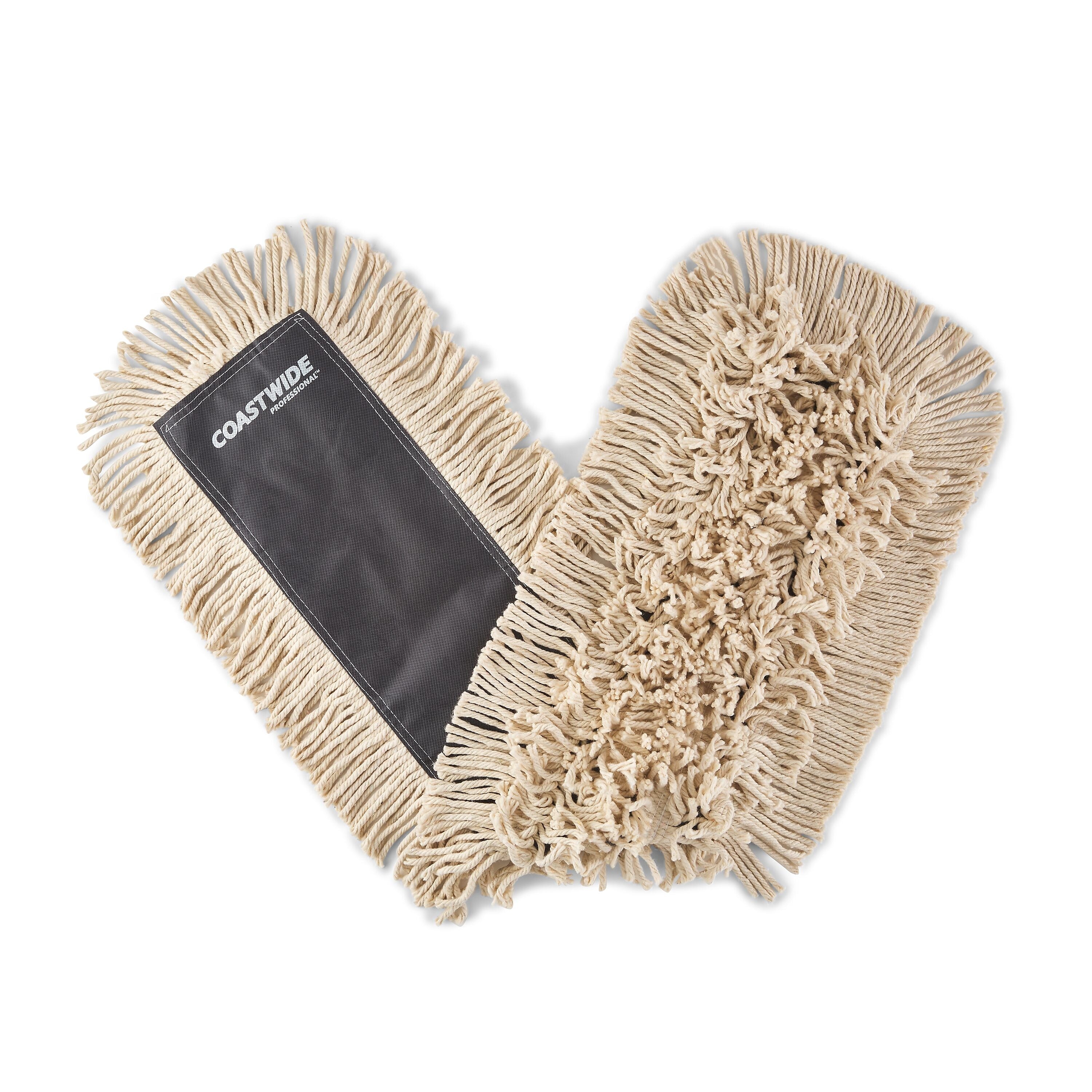 Coastwide Professional™ Economy Dust Mop Head, Cotton, 36" x 5", White (CW56758)