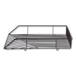Vena Paper Tray, 1 Section, Holds 11" x 8.5" Sheets, 10.04 x 12.44 x 2.01, Black