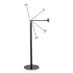 Tablet and Phone Stand, Floor Stand, Black