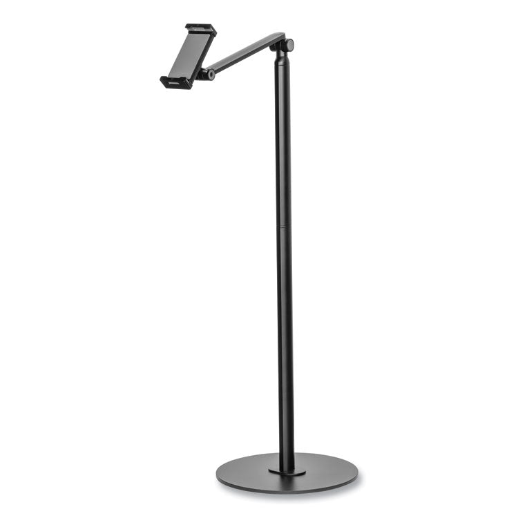 Tablet and Phone Stand, Floor Stand, Black