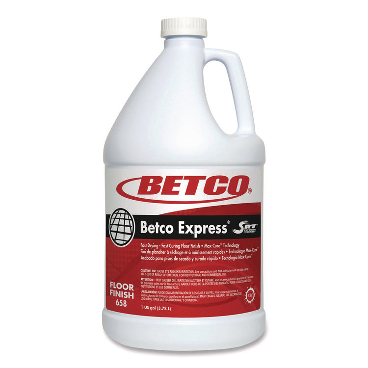 Express Floor Finish with SRT, 1 gal Bottle, 4/Carton